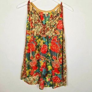 Joie Floral Multicolor Blouse